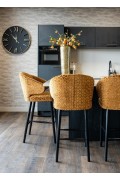 RICHMOND krzesło barowe INDIGO GOLD - Richmond Interiors